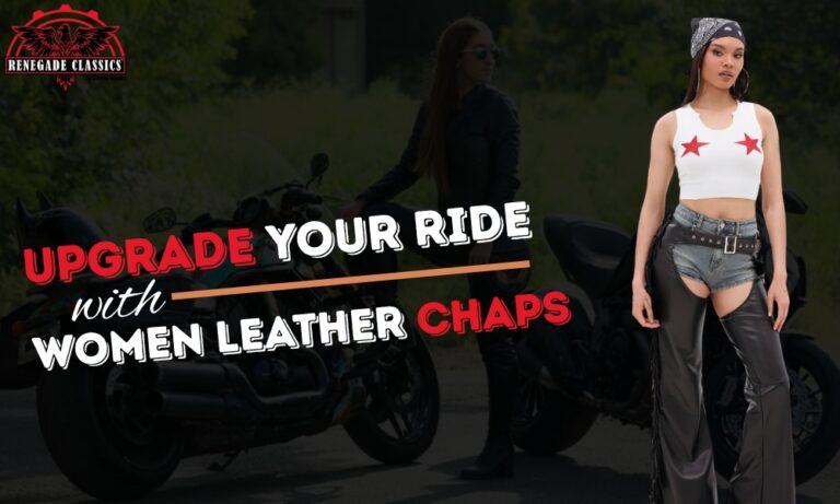women's leather chaps