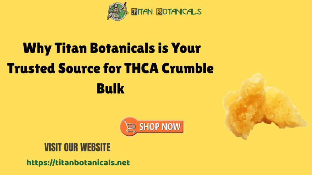 THCA crumble bulk