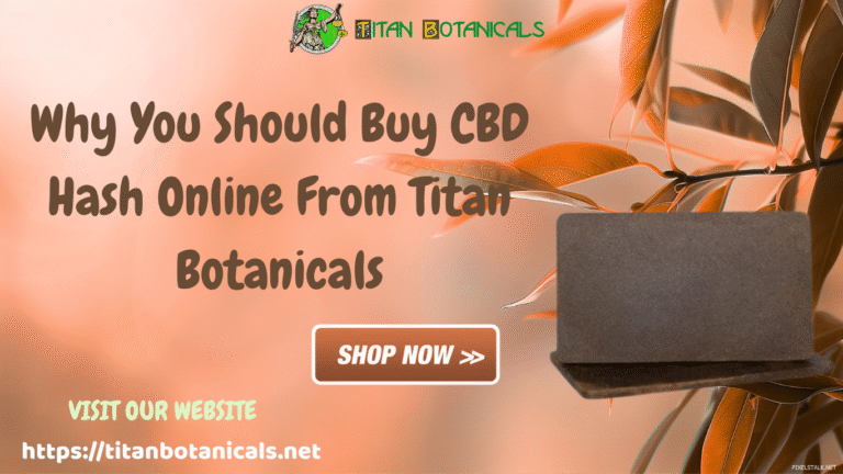 Buy CBD Hash Online