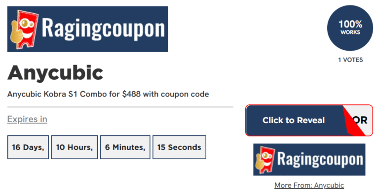 anycubic coupon code