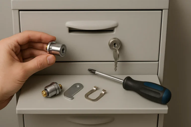 File Cabinet Lock Replacement