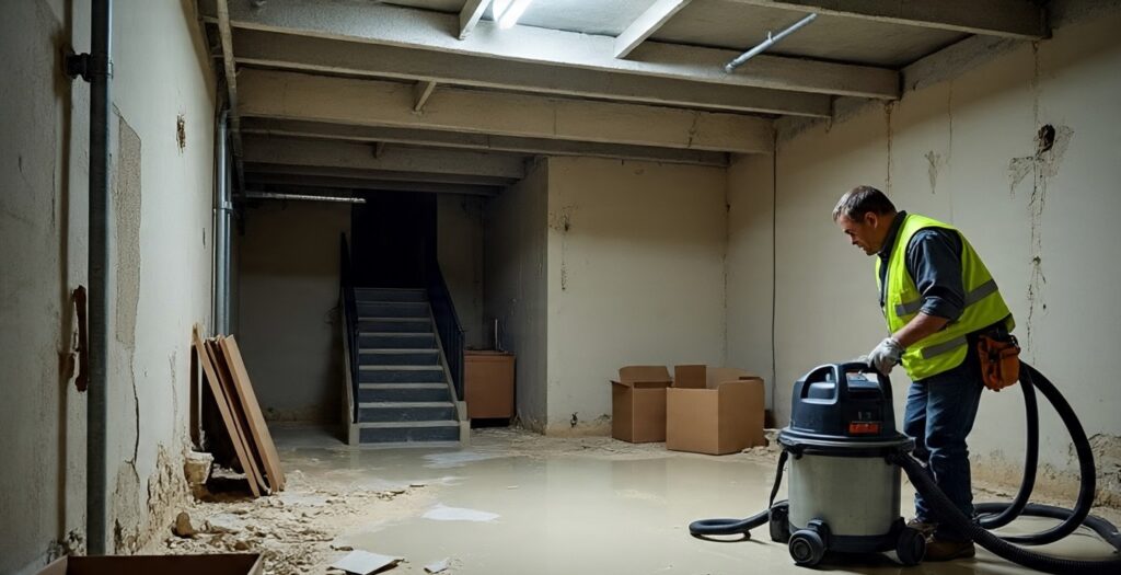 Water Damage In Basement