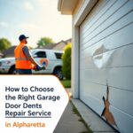 Garage Door Dents Repair