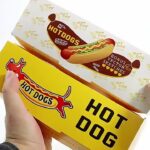 hot dog boxes