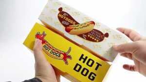 hot dog boxes