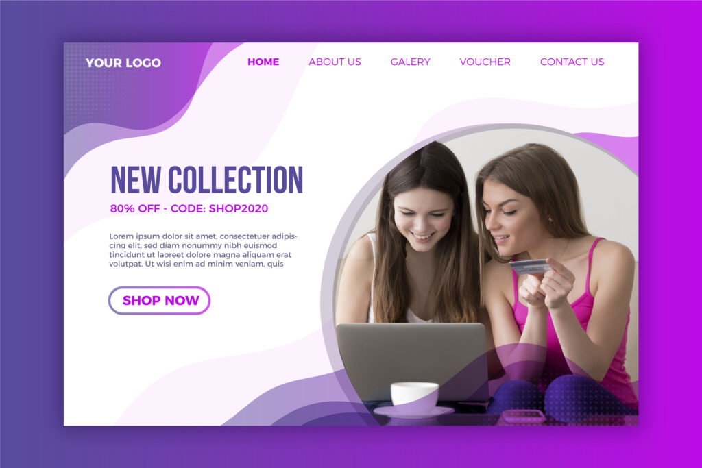 landing page design