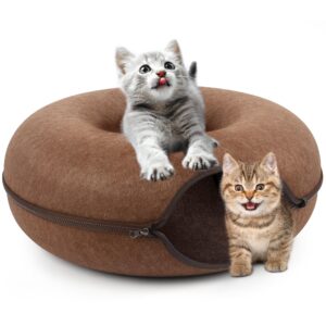 cat donut tunnel