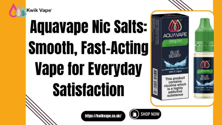 Aquavape Nic Salts