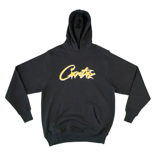 Corteiz-Allstarz-Hoodie-Schwarz