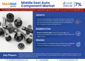 Middle East Auto Component Market Research Report Forecast (2025-2030)