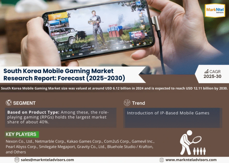 South Korea Mobile Gaming Market Research Report Forecast (2025-2030)