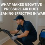 What Makes Negative Pressure Air Duct Cleaning Effective in Warren?