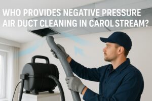 Who Provides Negative Pressure Air Duct Cleaning in Carol Stream