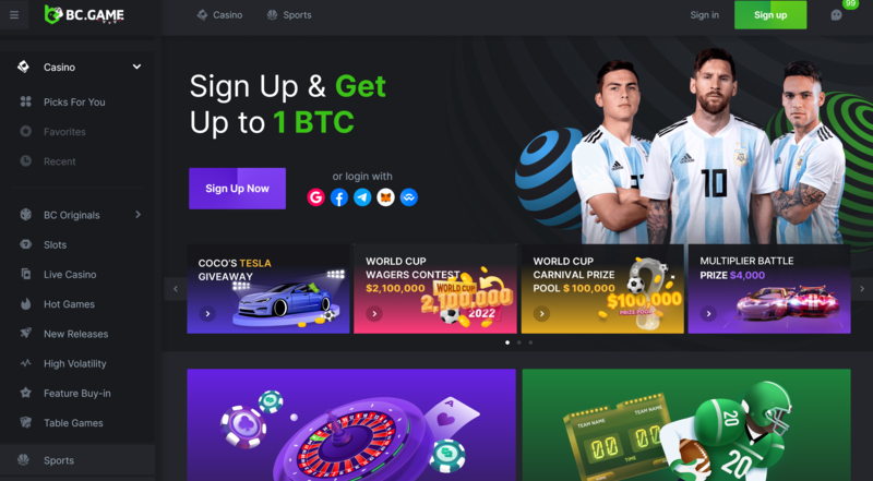 Discover the Excitement of BC.Game Sports Betting