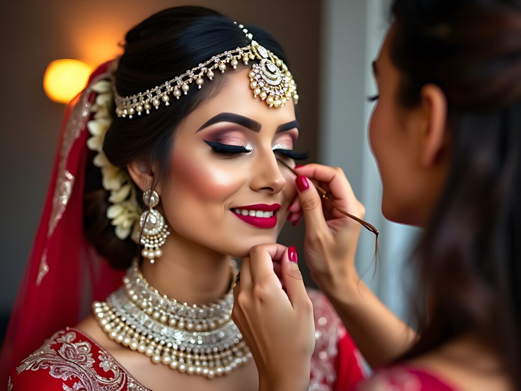 best bridal makeup services at home