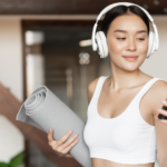 music-driven fitness trainer app