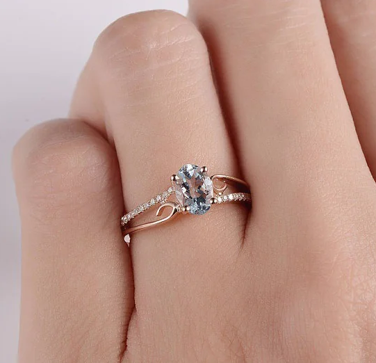 Diamond Crystal Ring