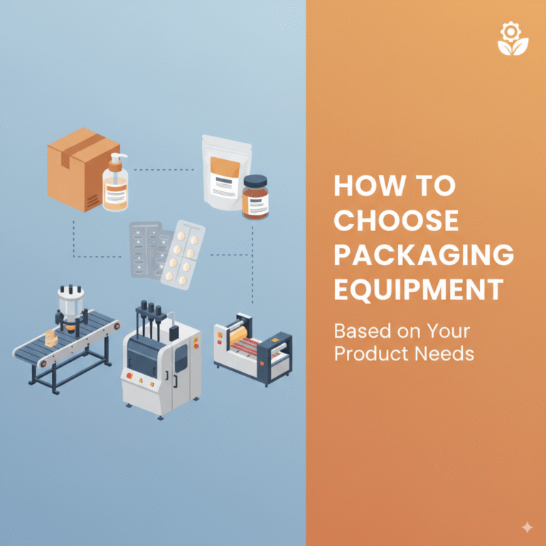How to Choose Packaging Equipment Based on Your Product Needs