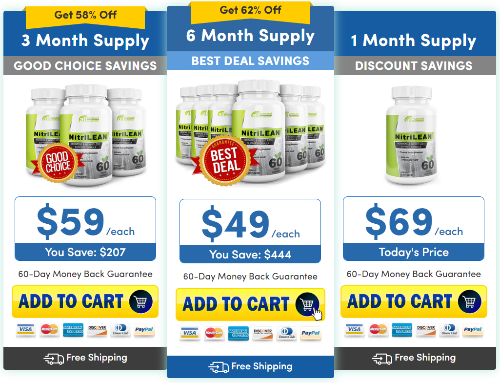 NitriLean supplement price