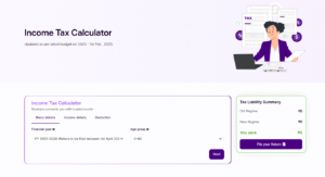 Income tax Calculator