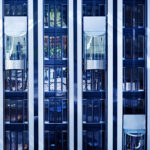 elevator in a business hotel