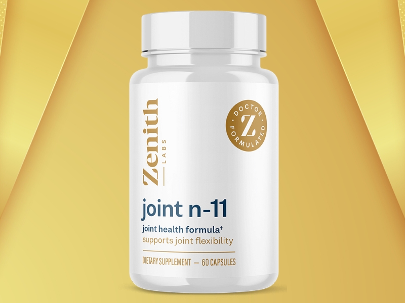 Bottle of Joint N-11 supplement for joint pain relief