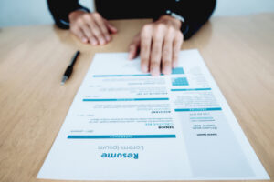 cover letter and resume