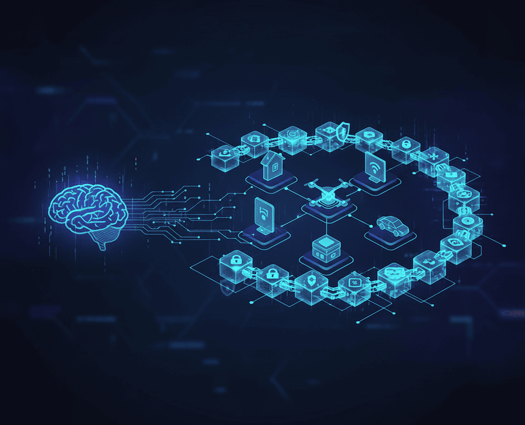 AI-Driven IoT Intelligent Devices Powered by Blockchain Security