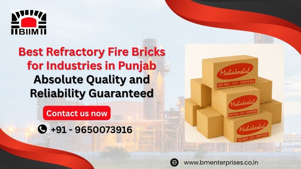 Best Refactory Fire Bricks for Industries in Punjab