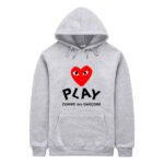 Comme Des Garcons Play Heart Hoodie
