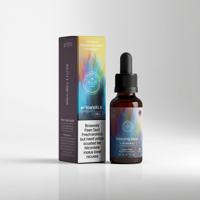 Custom E-Liquid Boxes