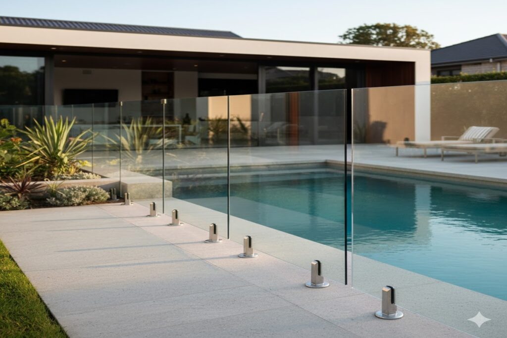 glass pool fencing