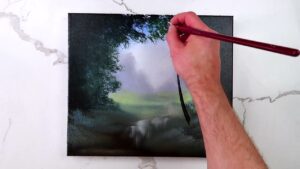 What Makes Watercolor Ideal for Painting Solitude?