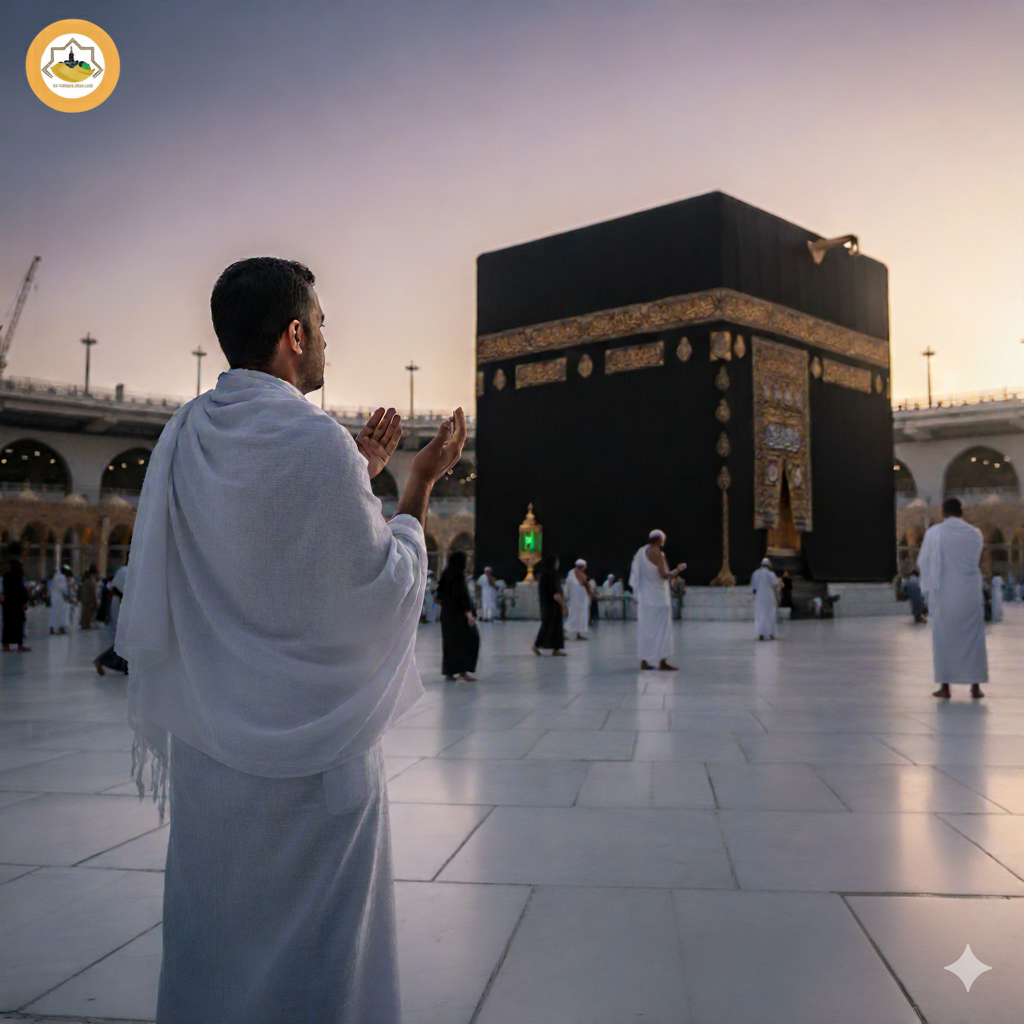 spiritual preparation for Umrah before visiting the Kaabah