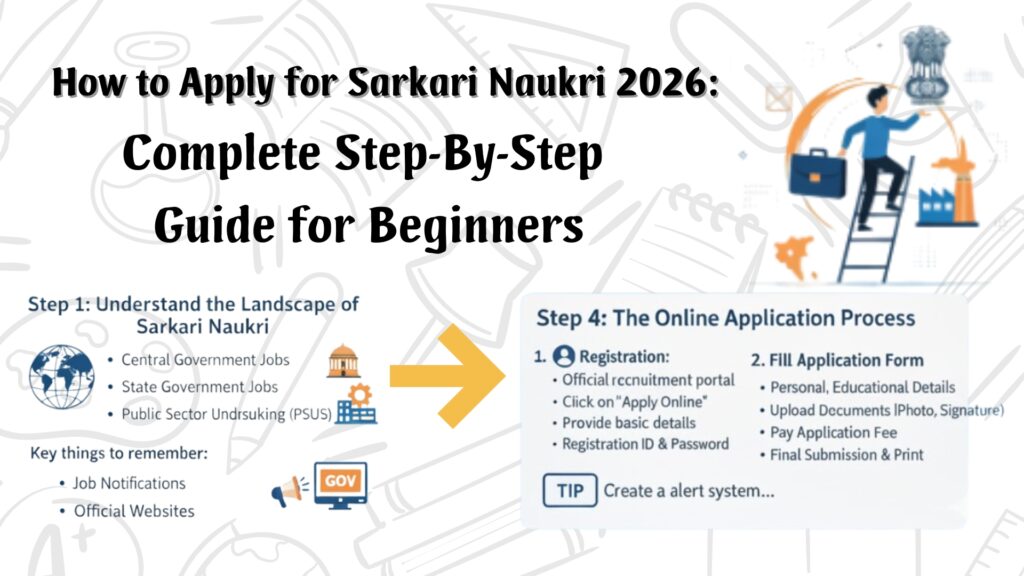 How to Apply for Sarkari Naukri 2026: