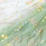 Embroidery Organza Fabric
