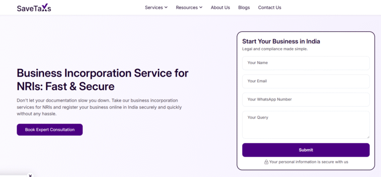 NRI business incorporation services