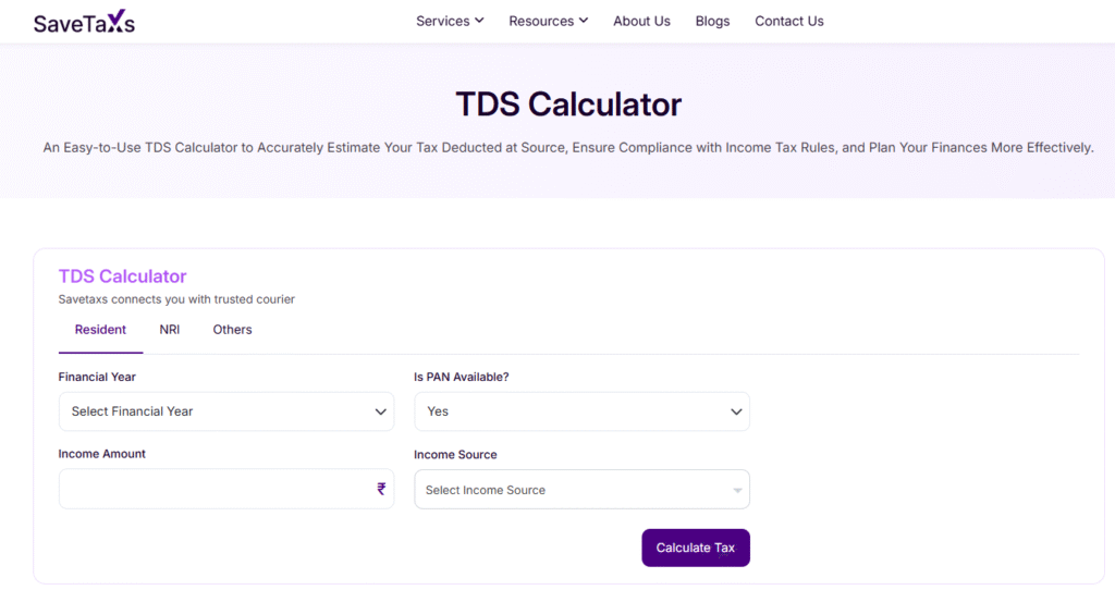 TDS Calculator