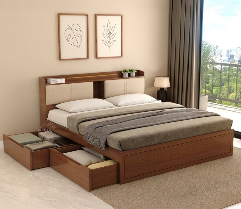king size bed with storage