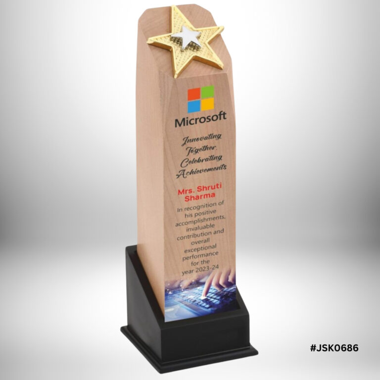 Wooden trophy Manufacturers