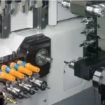 swiss type automatic lathe