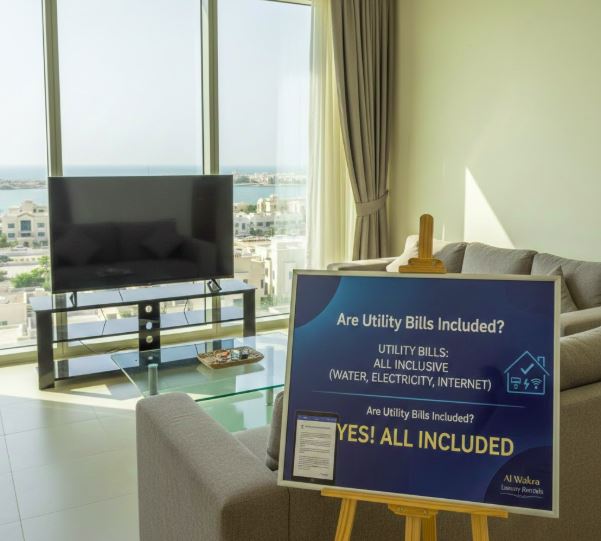 Are Utility Bills Included When Renting a Furnished Apartment for Rent in Al Wakra