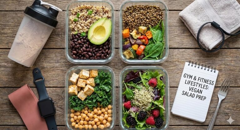 Best Vegan Meal Prep Salads for Gym & Fitness Lifestyles