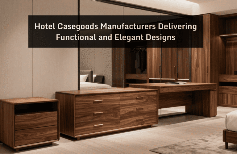 Hotel Casegoods Manufacturers Delivering Functional and Elegant Designs
