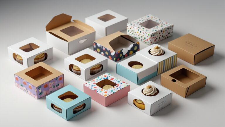 Custom Cupcake Boxes