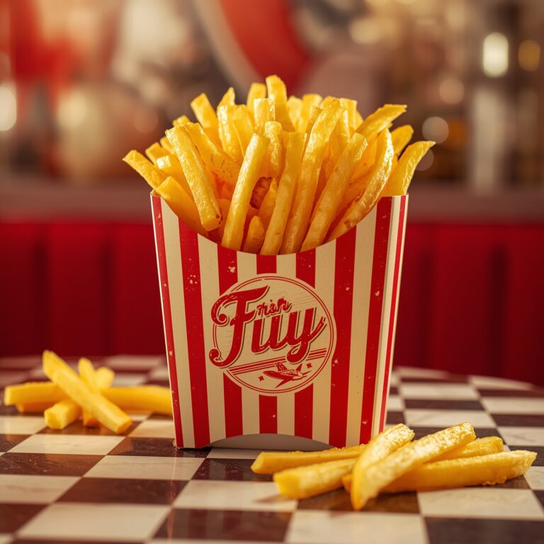 Custom French Fry Boxes