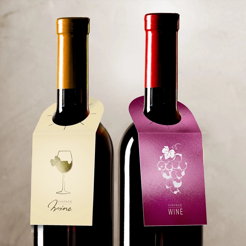 Bottle Neck Hang Tags