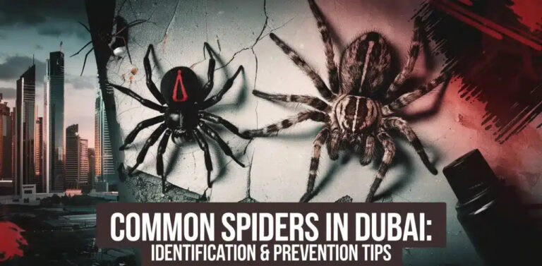 Common Spiders in Dubai