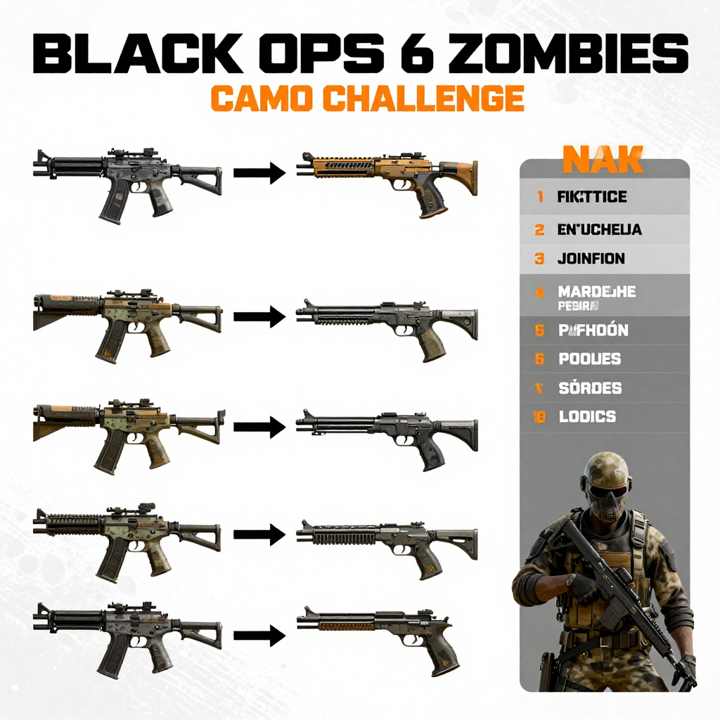 Black Ops 6 Zombie Camo Challenges: Complete Guide for Players