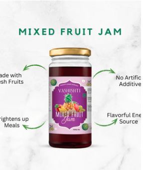 mixed fruit jam
